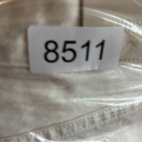 NWT EDWIN Women’s Jeans Anthropologie Anderson Ankle Ivory White - Size 32 - Picture 12 of 12